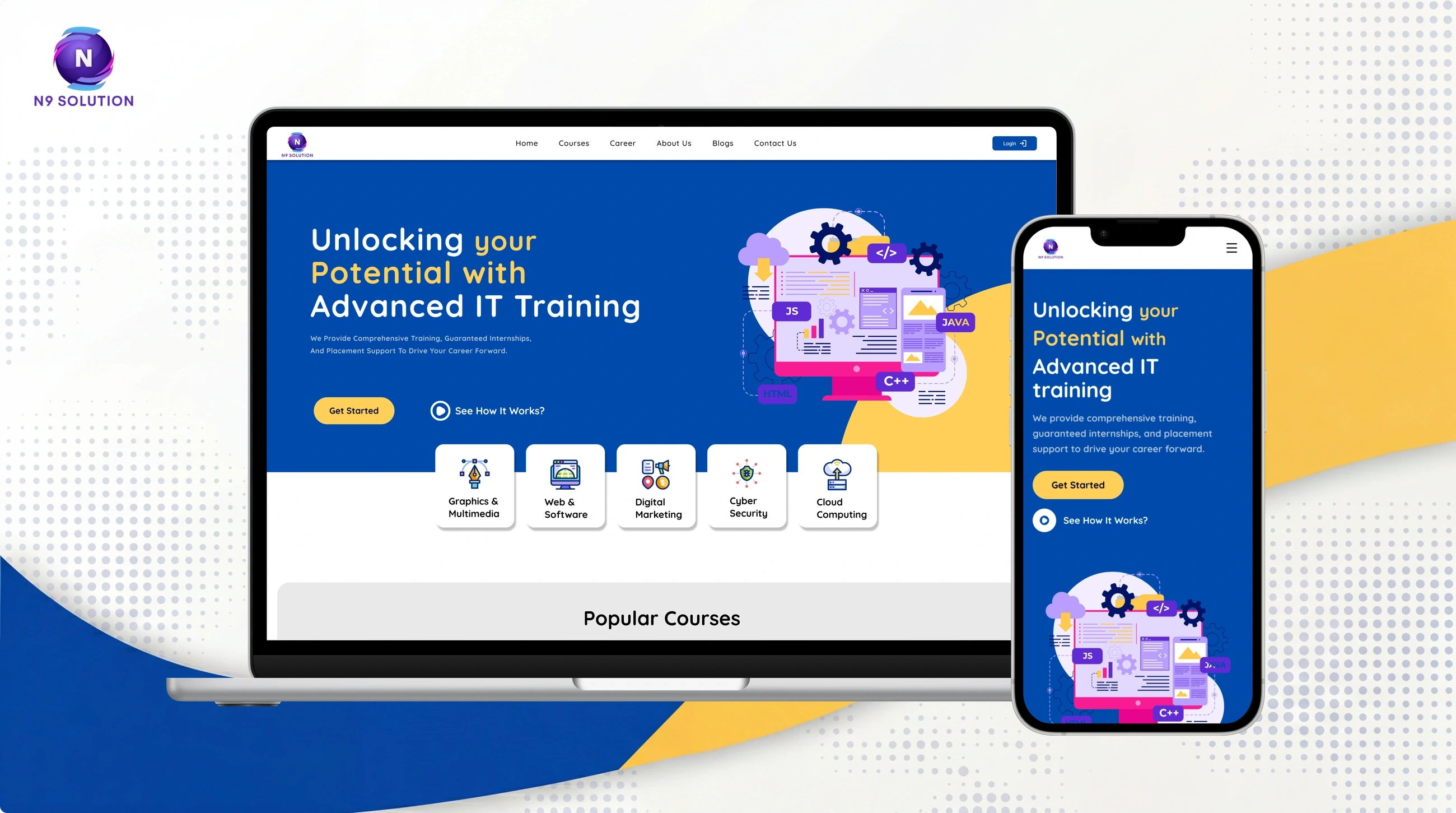 Nnine Solution internship — case study cover