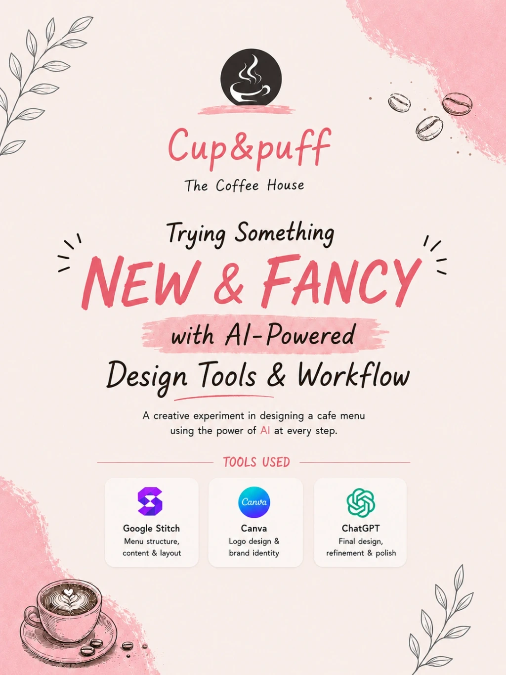 Menu Design — opening frame