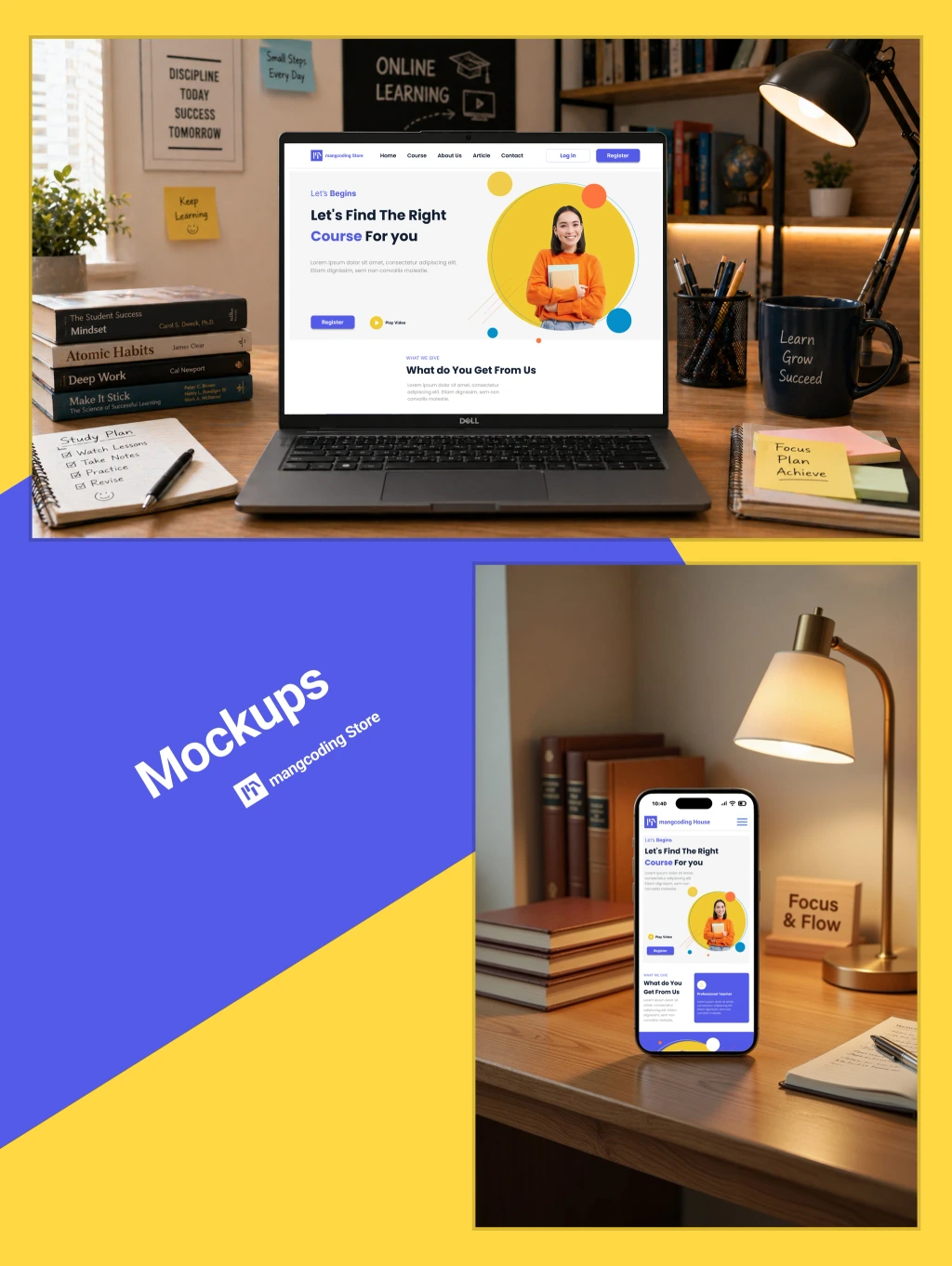 Responsive — mockup