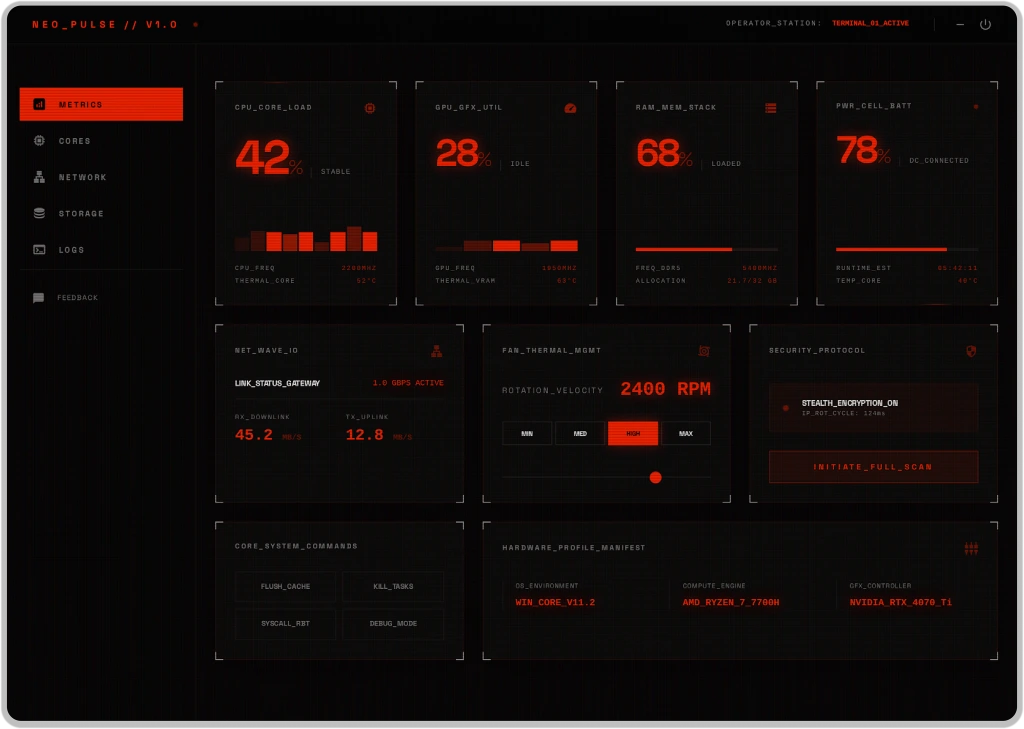 NE0_PULSE — scarlet theme