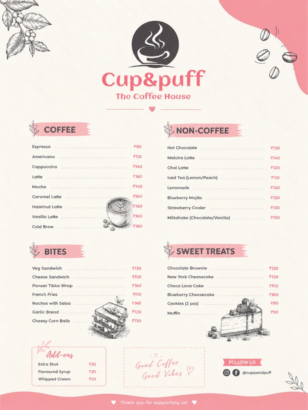 Menu Design — variant 0